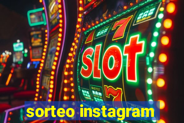 sorteo instagram